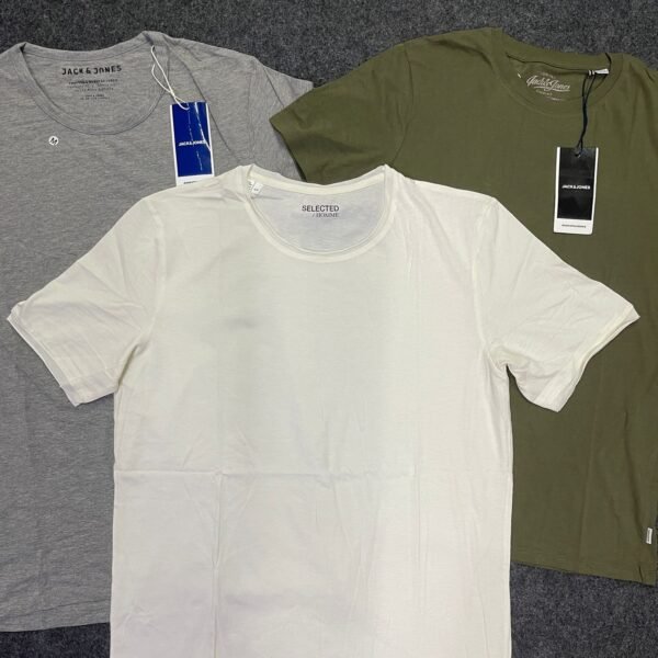 J&J Men's Basic Tees