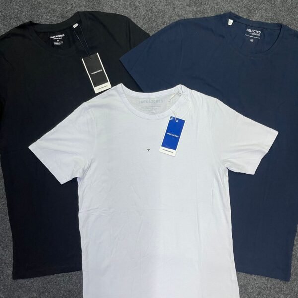 J&J Men's Basic Tees