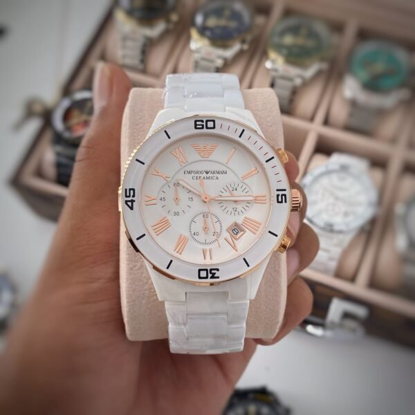 EA Men's Ceramica Watch