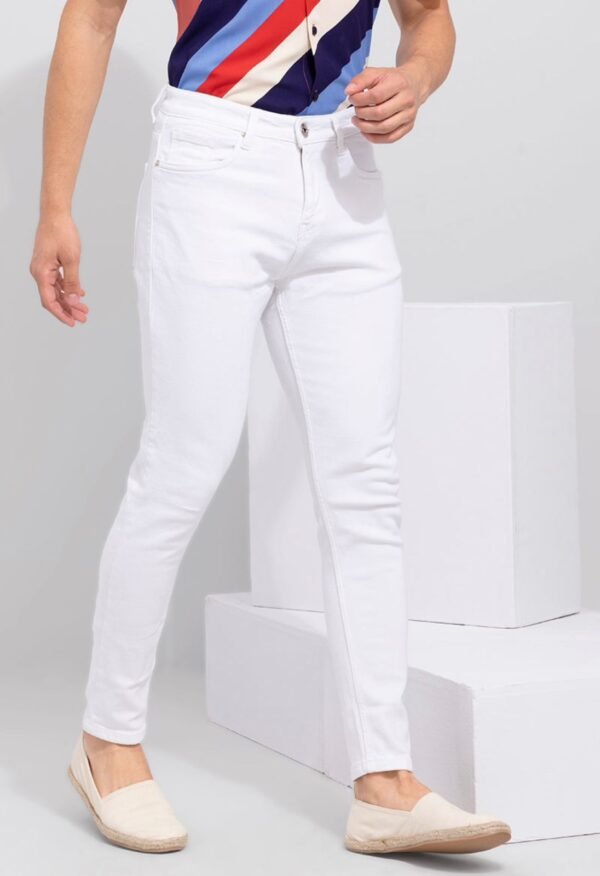CK Men's Surplus White Chinos