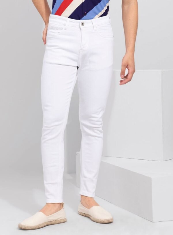 CK Men's Surplus White Chinos