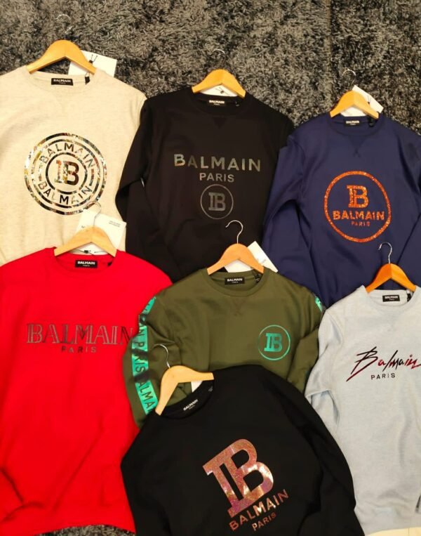 BALMAIN Paris Exclusive Sweatshirts