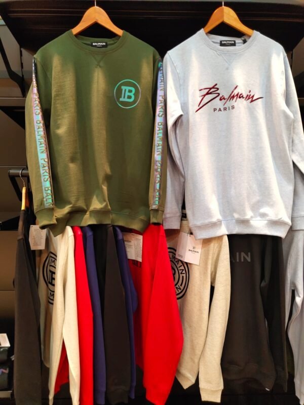BALMAIN Paris Exclusive Sweatshirts