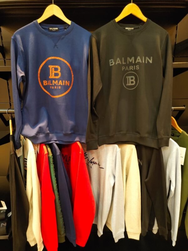 BALMAIN Paris Exclusive Sweatshirts