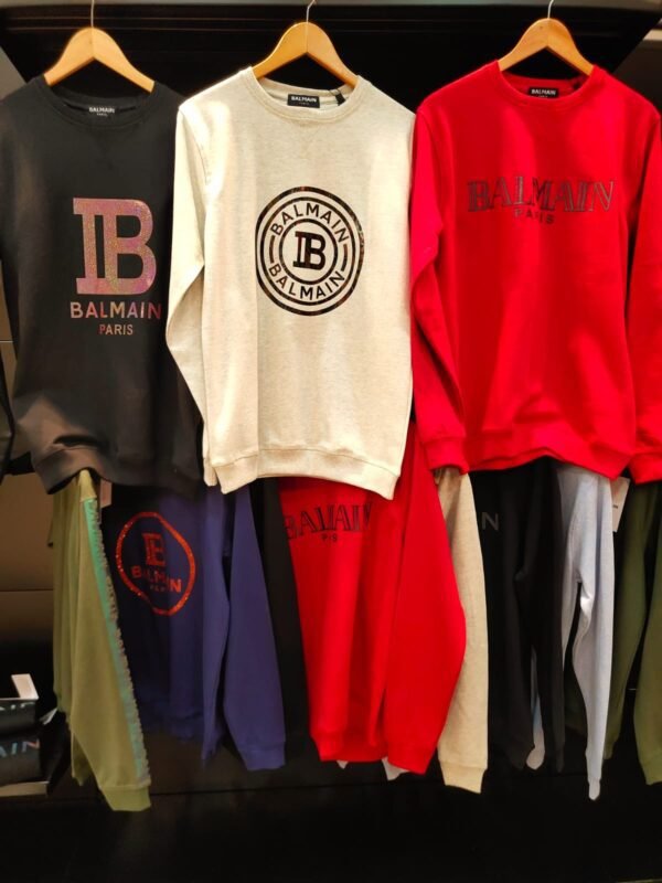 BALMAIN Paris Exclusive Sweatshirts