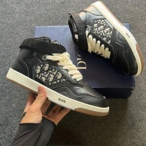 DIOR B27 Oblique High Sneakers