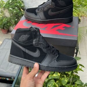 Air Jordan One Mid “Triple Black” Edition