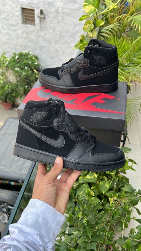 Air Jordan One Mid "Triple Black" Edition