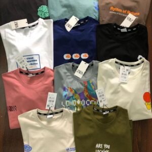 ZARA Dropshoulder Streetwear Tees Collection
