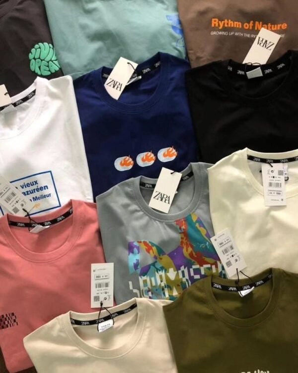 ZARA Dropshoulder Streetwear Tees Collection 