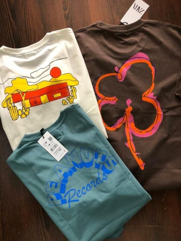 ZARA Dropshoulder Streetwear Tees Collection 
