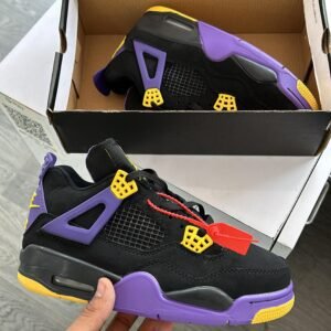 JORDAN Retro 4 Lakers Edition