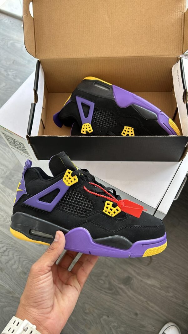 JORDAN Retro 4 Lakers Edition