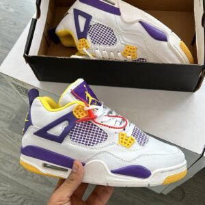 JORDAN Retro 4 Lakers Edition
