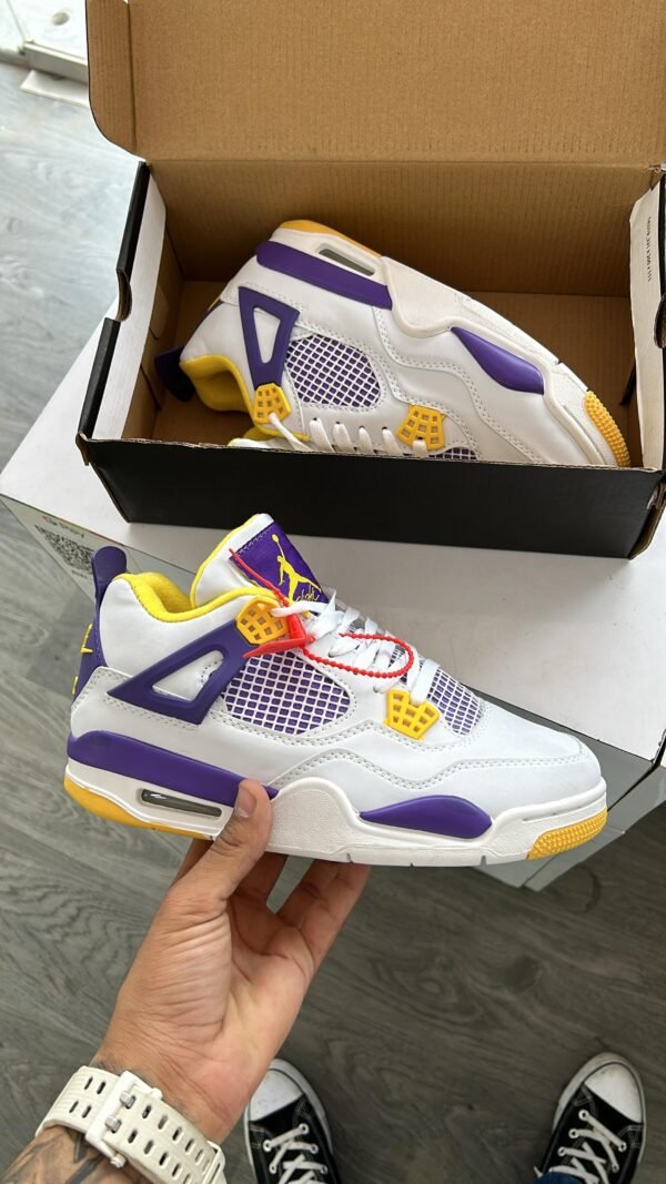 JORDAN Retro 4 Lakers Edition