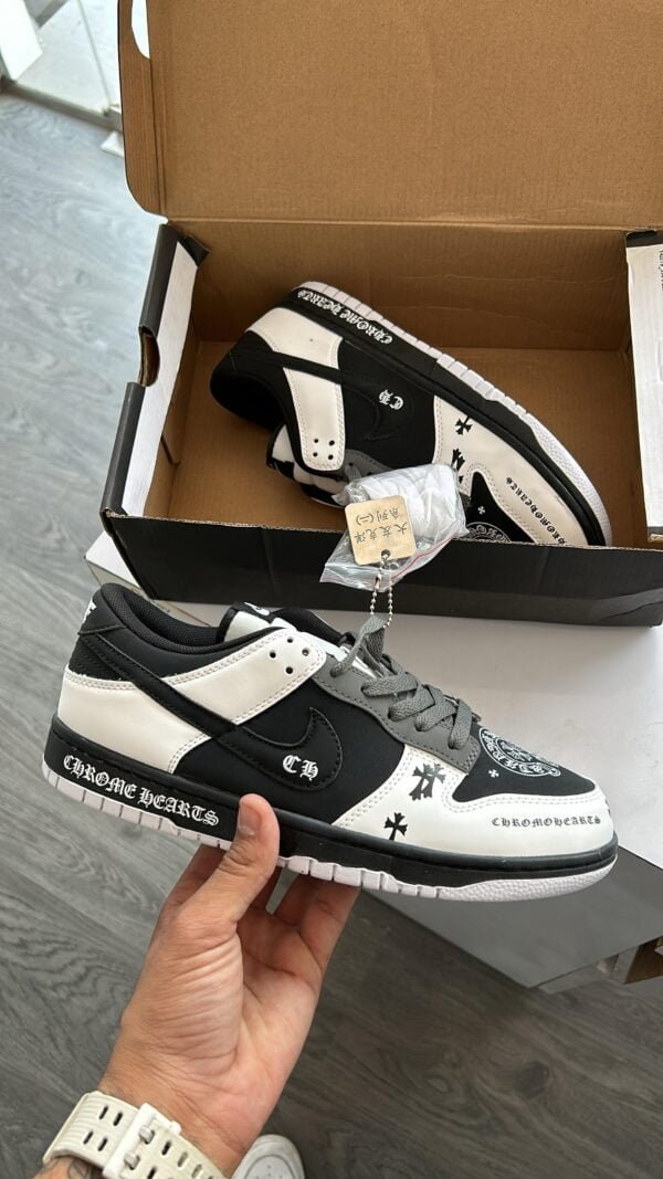 NIKE Dunk Chrome Hearts Custom Black