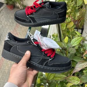 Air Jordan 1 Low X Travis Scott BLACK PHANTOM