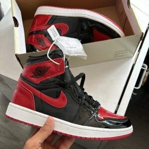 AIR JORDAN One High Patent Bred Edition