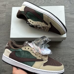 AIR JORDAN X TRAVIS SCOTT One Low Jack Cactus CUSTOM Edition