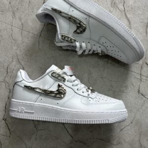 NIKE AirForce One Molten Metal Chrome Limited Edition